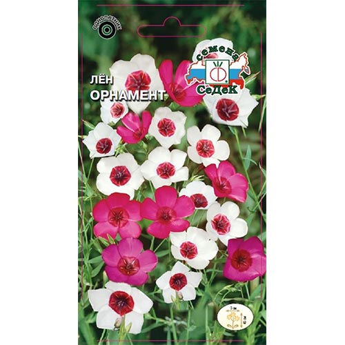 Лен Орнамент, смесь окрасок изображение 1 артикул 93876