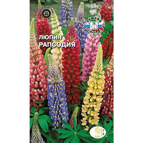 Люпин Рапсодия, смесь окрасок изображение 1 артикул 93894