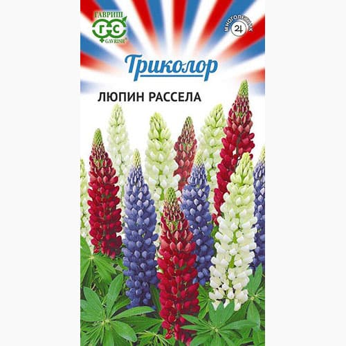 Люпин Триколор Гавриш артикул фото 1 Люпин Триколор Гавриш изображение 1 артикул 97745