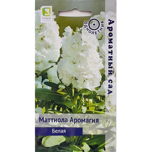 Маттиола двурогая Аромагия Белая, семена изображение 1 артикул 93046