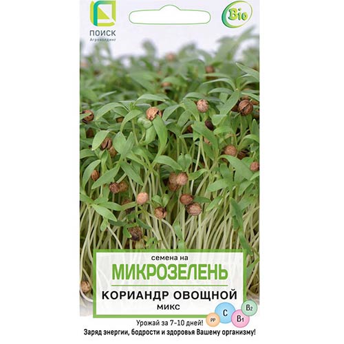 Микрозелень Кориандр Поиск артикул фото 1 Микрозелень Кориандр Поиск изображение 1 артикул 82202