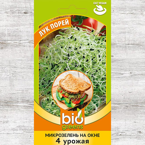 Микрозелень Лук порей Гавриш изображение 1 артикул 69848