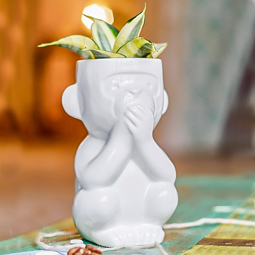 Мини-кашпо Обезьянка Молчун изображение 1 артикул 74992