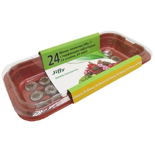 Мини-тепличка Jiffy 24 мм изображение 1 артикул 83363