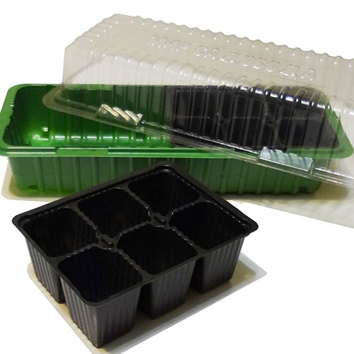 Минипарник + 2 кассеты на 6 ячеек артикул фото 1 Минипарник + 2 кассеты на 6 ячеек изображение 1 артикул 83375