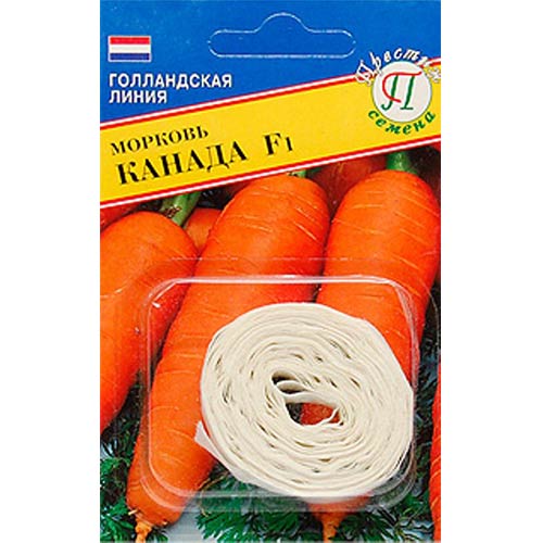 Морковь Канада F1 Престиж на ленте изображение 1 артикул 81163