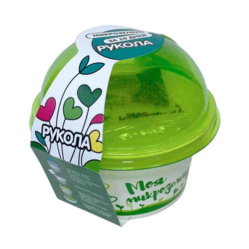 Набор для выращивания микрозелени полезной руколы изображение 1 артикул 85207