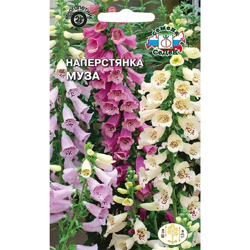 Наперстянка Муза, смесь окрасок артикул фото 1 Наперстянка Муза, смесь окрасок изображение 1 артикул 93908