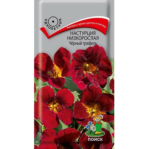 Настурция Черный трюфель, семена изображение 1 артикул 93069