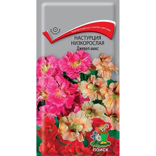 Настурция Джевел, смесь окрасок изображение 1 артикул 93061