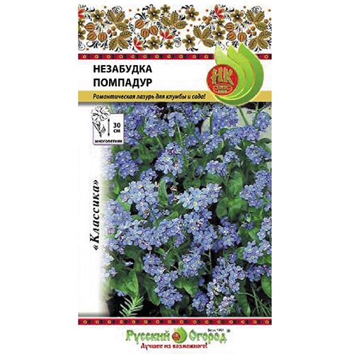 Незабудка Помпадур, семена изображение 1 артикул 92588