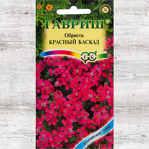 Обриета Красный каскад Гавриш изображение 1 артикул 82411