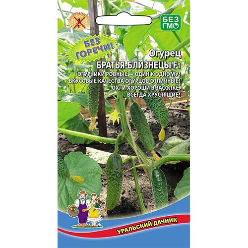 Огурец Братья близнецы F1, семена изображение 1 артикул 94593