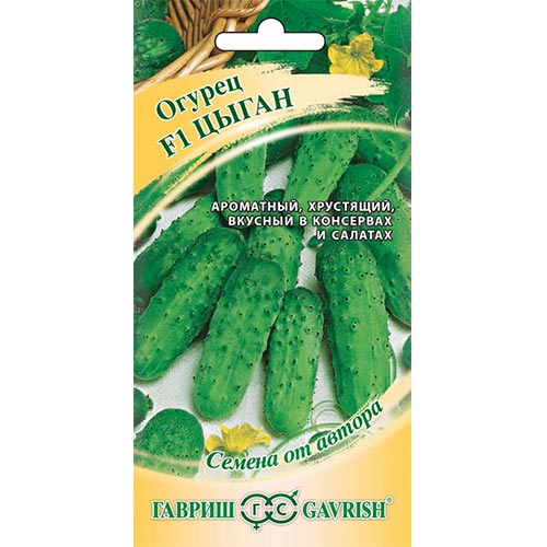 Огурец Цыган F1, семена изображение 1 артикул 91777