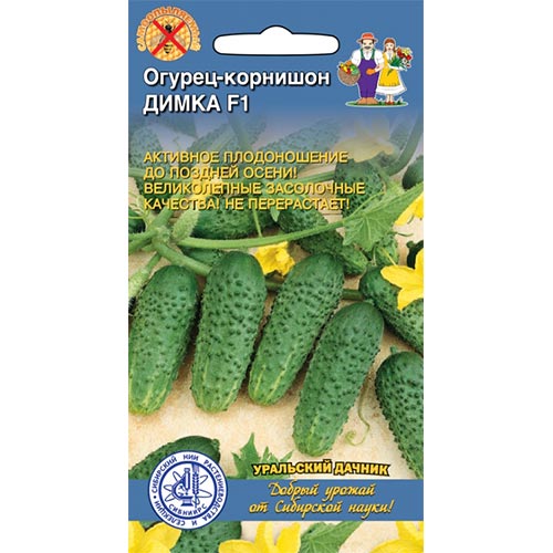 Огурец Димка F1, семена изображение 1 артикул 94601