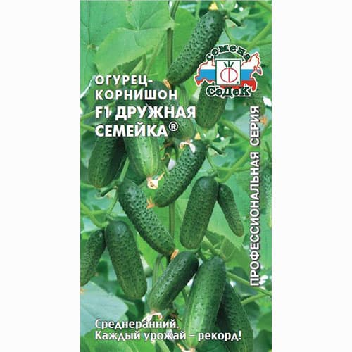 Огурец корнишон Дружная семейка F1 Седек изображение 1 артикул 65127