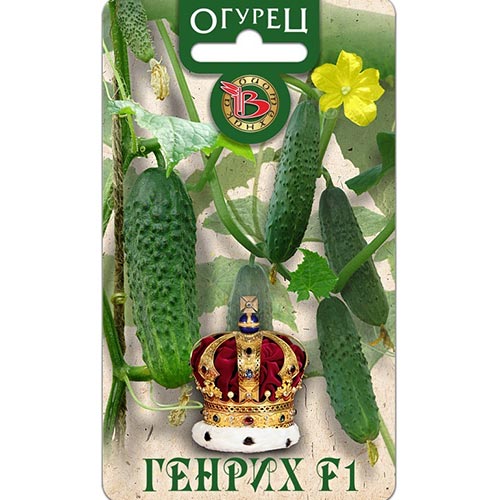 Огурец Генрих F1, семена изображение 1 артикул 91517
