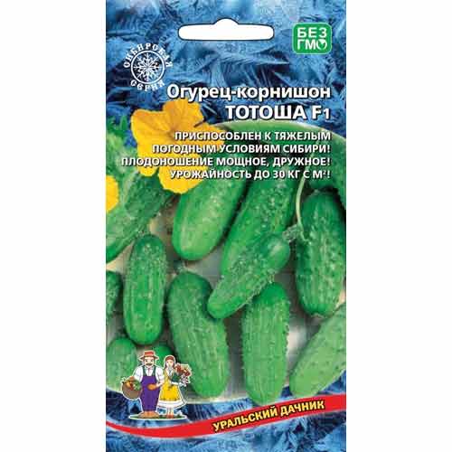 Огурец корнишон Тотоша F1 Уральский дачник изображение 1 артикул 78426