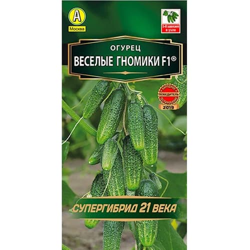 Огурец Веселые гномики F1 Аэлита изображение 1 артикул 98390
