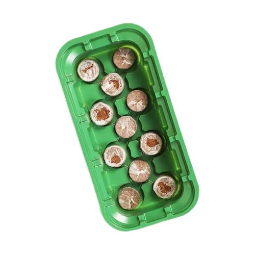 Парник Крепыш для рассады с торфяными таблетками Джиффи 11 ячеек изображение 1 артикул 85192