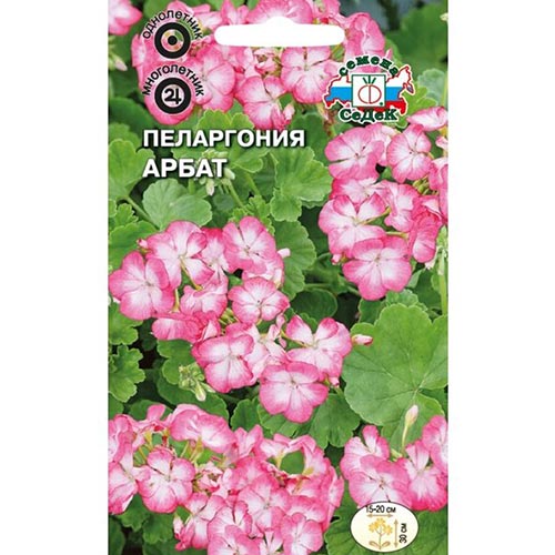Пеларгония Арбат, смесь окрасок изображение 1 артикул 93930