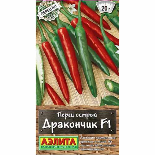 Перец острый Дракончик F1 Аэлита изображение 1 артикул 40164