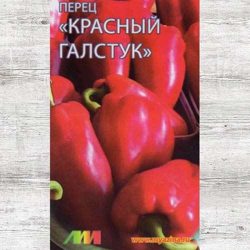 Перец сладкий Галстук красный артикул фото 1 Перец сладкий Галстук красный изображение 1 артикул 83495