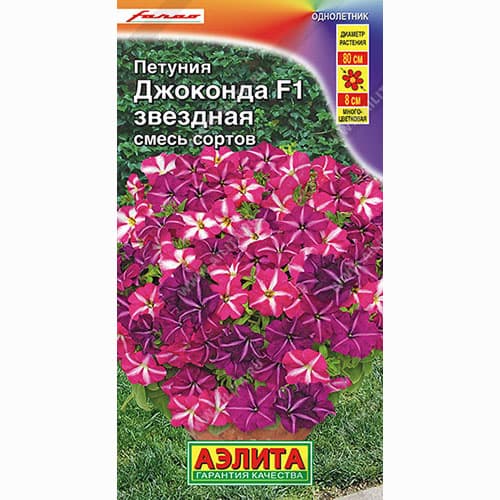 Петуния Джоконда звездная F1, смесь окрасок Аэлита артикул фото 1 Петуния Джоконда звездная F1, смесь окрасок Аэлита изображение 1 артикул 99049