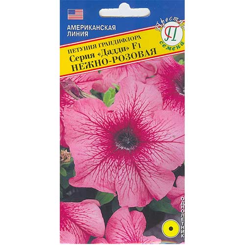 Петуния Дадди Нежно-розовая F1 Престиж артикул фото 1 Петуния Дадди Нежно-розовая F1 Престиж изображение 1 артикул 71507