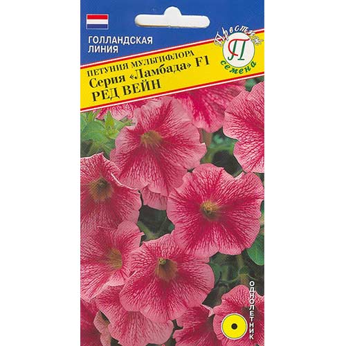 Петуния Ламбада Ред Вейн F1 Престиж изображение 1 артикул 71546