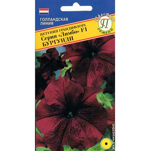 Петуния Лимбо Бургунди F1 Престиж изображение 1 артикул 71511