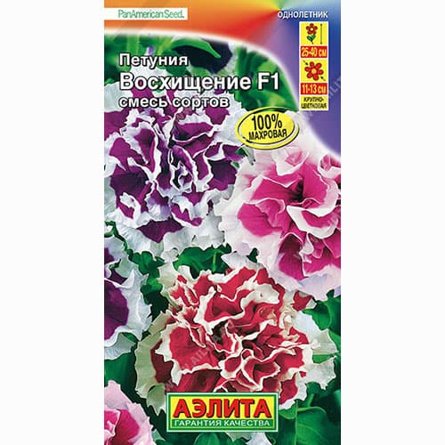 Петуния махровая крупноцветковая Восхищение F1 Аэлита изображение 1 артикул 99094