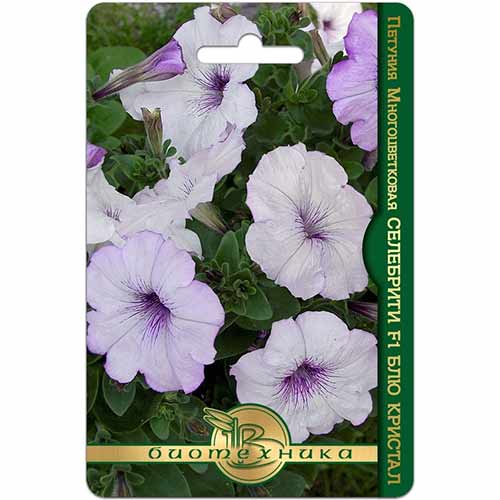 Петуния Селебрити Блю Кристал F1 Биотехника изображение 1 артикул 84674