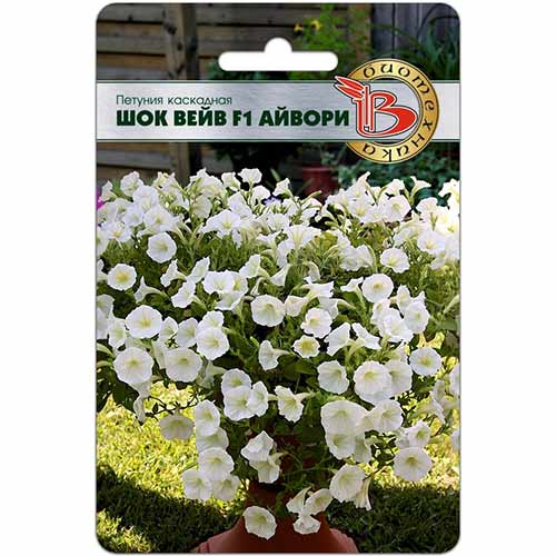 Петуния Шок Вейв Айвори F1 Биотехника изображение 1 артикул 84665