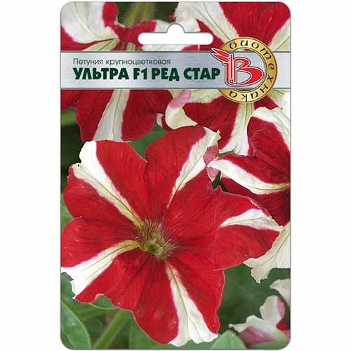 Петуния Ультра Ред Стар F1 Биотехника изображение 1 артикул 84679