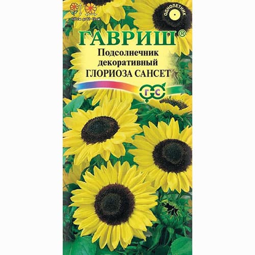 Подсолнечник декоративный Глориоза Сансет Гавриш изображение 1 артикул 92195