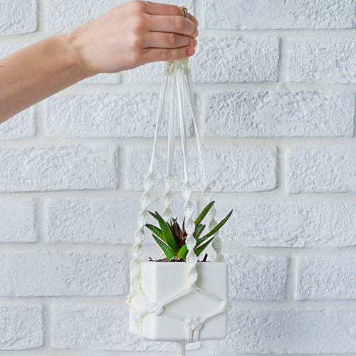 Подвесное кашпо Куб изображение 1 артикул 74995