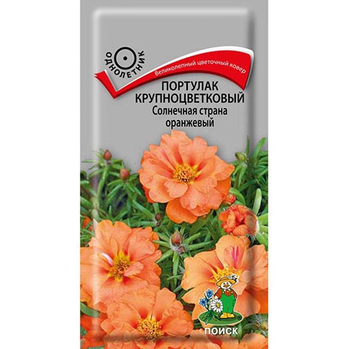 Портулак Солнечная страна оранжевый, семена изображение 1 артикул 93101