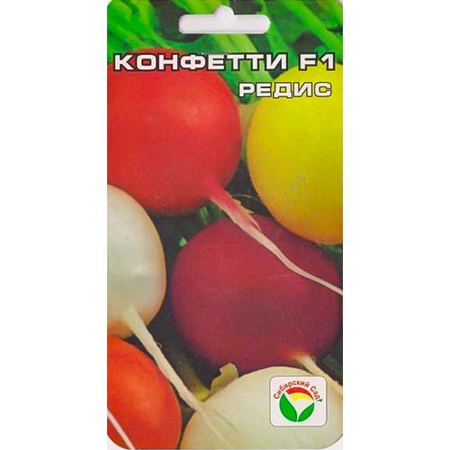 Редис Конфетти, смесь сортов изображение 1 артикул 94374