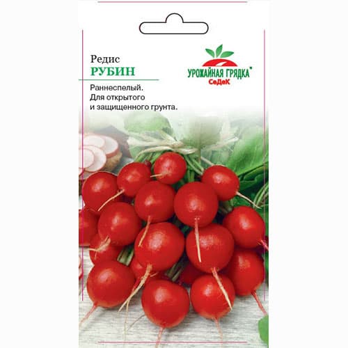 Редис Рубин Гавриш изображение 1 артикул 97493