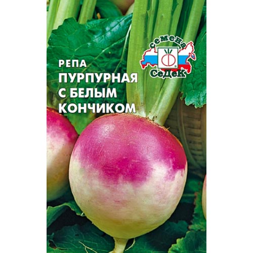 Репа Пурпурная с белым кончиком, семена изображение 1 артикул 93524