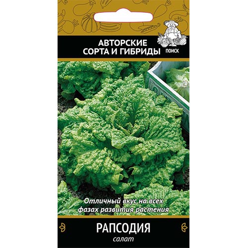 Салат листовой Рапсодия, семена изображение 1 артикул 92809