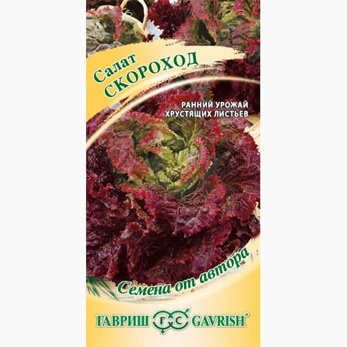Салат листовой Скороход мини Гавриш артикул фото 1 Салат листовой Скороход мини Гавриш изображение 1 артикул 97507