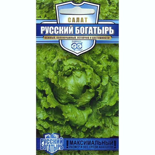 Салат полукочанный Русский богатырь Гавриш изображение 1 артикул 65216