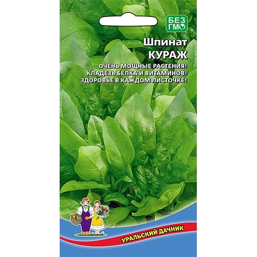 Шпинат Кураж, семена изображение 1 артикул 94750