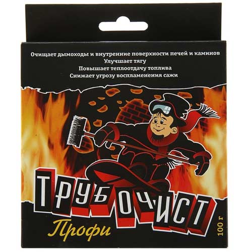 Средство для устранения сажи и копоти в трубах и дымоходах Трубочист профи изображение 1 артикул 85472