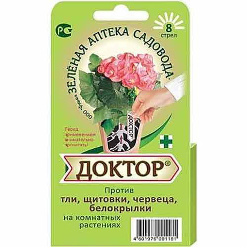 Средство для защиты от вредителей Доктор артикул фото 1 Средство для защиты от вредителей Доктор изображение 1 артикул 83307