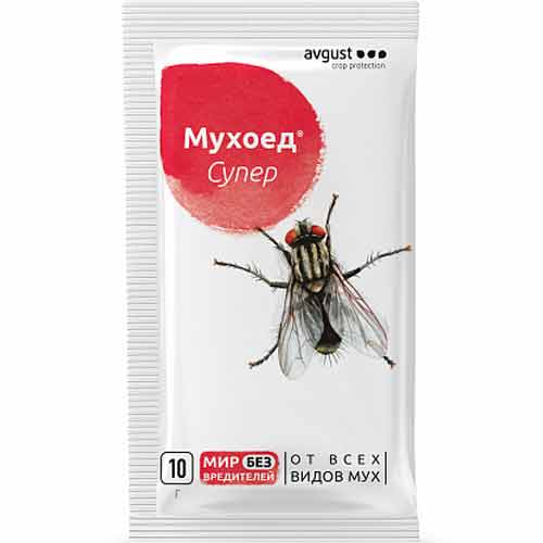 Средство для защиты от вредителей Мухоед Супер артикул фото 1 Средство для защиты от вредителей Мухоед Супер изображение 1 артикул 85318