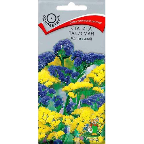 Статица Талисман Желто-синий, семена изображение 1 артикул 93124