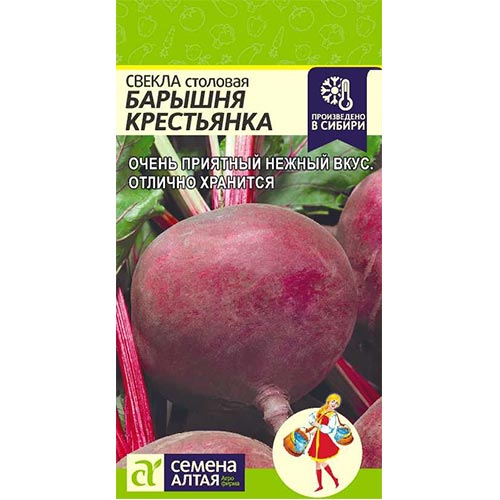 Свекла столовая Барышня крестьянка Семена Алтая изображение 1 артикул 78081